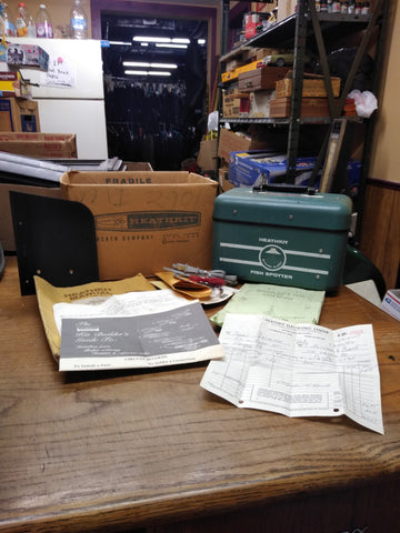 fish alert box Vtg Heathkit Dual Range Fish Spotter Finder Model M1-2901 Sound Alert – cyclewarehouse.online