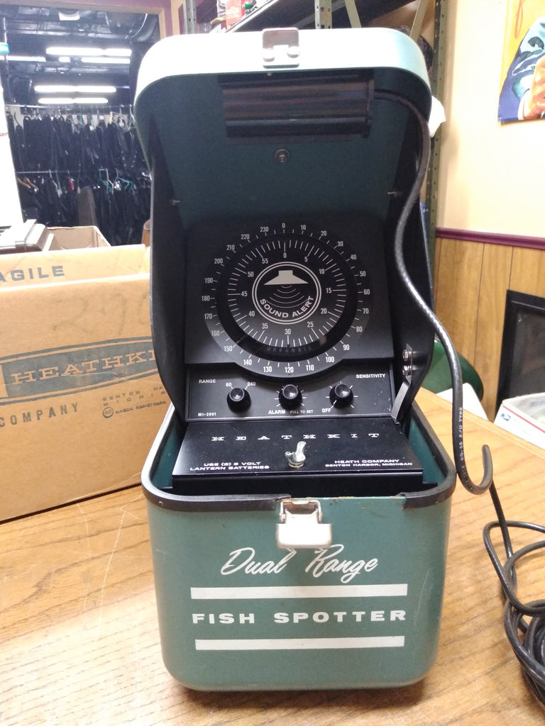 fish alert box Vtg Heathkit Dual Range Fish Spotter Finder Model M1-2901 Sound Alert – cyclewarehouse.online