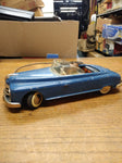 Vtg Arnold Tin Toy Remote Control Sedan Convertible w/Driver US Zone W Germany