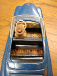 Vtg Arnold Tin Toy Remote Control Sedan Convertible w/Driver US Zone W Germany