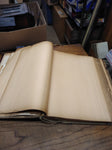Antique Store Business 1905 Ledger Cumberland Cement Co. Cumberland Md. 18"x13"