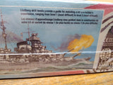 Vtg NOS NIB Sealed Lindberg TIRPITZ German Battleship 1/350 Scale Plastic Model