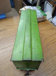 Vtg Very Old Pre War Standard Gauge Lionel Cattle Car Green Metal Railroad Train