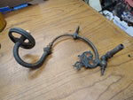 Antique Victorian Gas Lighting Fixture Wall Sconce Brass Mantle Burner Valves