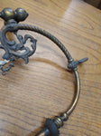 Antique Victorian Gas Lighting Fixture Wall Sconce Brass Mantle Burner Valves