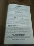 VTG CAT Caterpillar DW21 Tractor Parts Book Heavy Equipment Construction