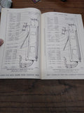 Vtg Caterpillar DW21 Tractor Parts Book Serial #s 8W1 to 8W1060