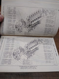 Vtg Caterpillar DW21 Tractor Parts Book Serial #s 8W1 to 8W1060