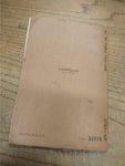 Vtg Caterpillar 30 Cable Control Front Single Drum Parts Book Serial #s 27E1-UP