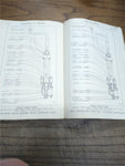 Vtg Caterpillar D7 Tractor Parts Book Serial #s 17A1-UP