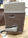 Vtg Bell & Howell 252 8mm Working Wind Up Movie Camera Undeveloped Film Inside!