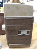 Vtg Bell & Howell 252 8mm Working Wind Up Movie Camera Undeveloped Film Inside!