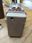 Vtg Bell & Howell 252 8mm Working Wind Up Movie Camera Undeveloped Film Inside!