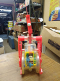 Vtg 1977 Ideal Toys Mr. Machine Wind Up Whistling and Walking Robot Works Great!