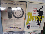 VTG 1950-1960 Magazine Advertising Lot Gas Tires Automobile Railroad Bicycle 2