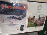 VTG 1950-1960 Magazine Advertising Lot Gas Tires Automobile Railroad Bicycle 5
