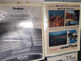 Vtg 1950s-1960s Magazine Advertising Lot Gas Tires Automobile Railroad Bicycle 6