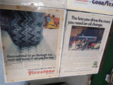 Vtg 1950s-1960s Magazine Advertising Lot Gas Tires Automobile Railroad Bicycle 7