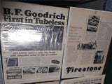 Vtg 1950s-1960s Magazine Advertising Lot Gas Tires Automobile Railroad Bicycle 7