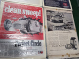 VTG 1950s-1960s Magazine Advertising Lot Gas Tires Automobile Railroad Bicycle 8