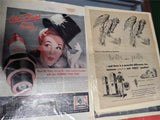 VTG 1930-1940 Magazine Advertising Lot Gas Tires Automobile Railroad Bicycle 11