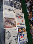 Vtg 1930-1940s Magazine Advertising Lot Gas Tires Automobile Railroad Bicycle 14