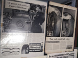 Vtg 1930-1940s Magazine Advertising Lot Gas Tires Automobile Railroad Bicycle 14