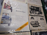 VTG 1950s-1960s Magazine Advertising Lot Gas Tires Automobile Railroad Bicycle 8