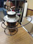 Vintage Handlan St. Louis USA B & O Railroad Lantern with Red Globe Collectible