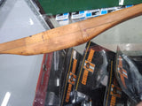 Vtg Archery Wooden Unbranded Unmarked 67" Recurve Bow Nice Sturdy Shape!