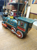 Vtg Modern Toys Japan Mystery Action Western Locomotive Battery 13" Train
