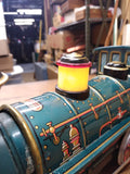Vtg Modern Toys Japan Mystery Action Western Locomotive Battery 13" Train