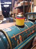 Vtg Modern Toys Japan Mystery Action Western Locomotive Battery 13" Train