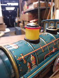 Vtg Modern Toys Japan Mystery Action Western Locomotive Battery 13" Train