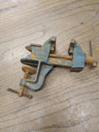 Vtg Littlestown Pa HDW & FDY Co. No. 2 Small Bench Work Shop Vice USA Clamp on