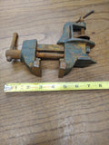 Vtg Littlestown Pa HDW & FDY Co. No. 2 Small Bench Work Shop Vice USA Clamp on