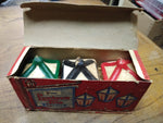 Vtg 1950's Lantern Trio Candles Penn Wax Works Original Box Never Burned