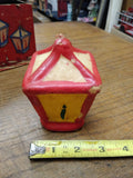 Vtg 1950's Lantern Trio Candles Penn Wax Works Original Box Never Burned