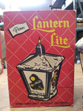 Vtg 1950's Lantern Lite Christmas Candle Penn Wax Works Original Box Holiday