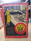 Vtg 1950's Lantern Lite Christmas Candle Penn Wax Works Original Box Holiday