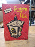 Vtg 1950's Lantern Lite Christmas Candle Penn Wax Works Original Box Holiday