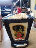 Vtg 1950's Lantern Lite Christmas Candle Penn Wax Works Original Box Holiday