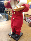 Vtg Telco Motion-ettes Christmas Girl Moving light Candle Decor Figure 23" Box
