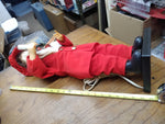 Vtg Telco Motion-ettes Christmas Girl Moving light Candle Decor Figure 23" Box