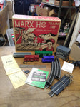 Vtg Marx HO Gauge Electric Train Set #16850 Original Box Railroad Made In USA