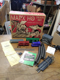 Vtg Marx HO Gauge Electric Train Set #16850 Original Box Railroad Made In USA