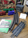 Vtg Marx HO Gauge Electric Train Set #16850 Original Box Railroad Made In USA