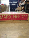 Vtg Marx HO Gauge Electric Train Set #16850 Original Box Railroad Made In USA