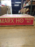 Vtg Marx HO Gauge Electric Train Set #16850 Original Box Railroad Made In USA