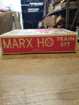Vtg Marx HO Gauge Electric Train Set #16850 Original Box Railroad Made In USA